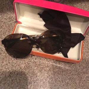 Kate Spade Polarized Tortoise Sunglasses